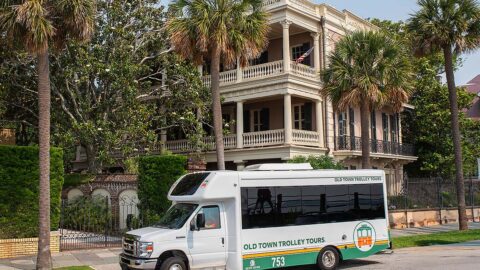 trolley around historic Charleston