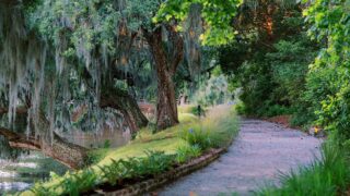How can you experience the best parks in Charleston, SC? - Gardens with Waterfront Views