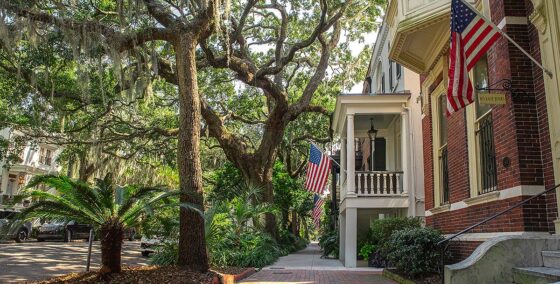 Jones Street in Savannah