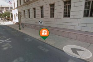 view of The Alamo stop in San Antonio 