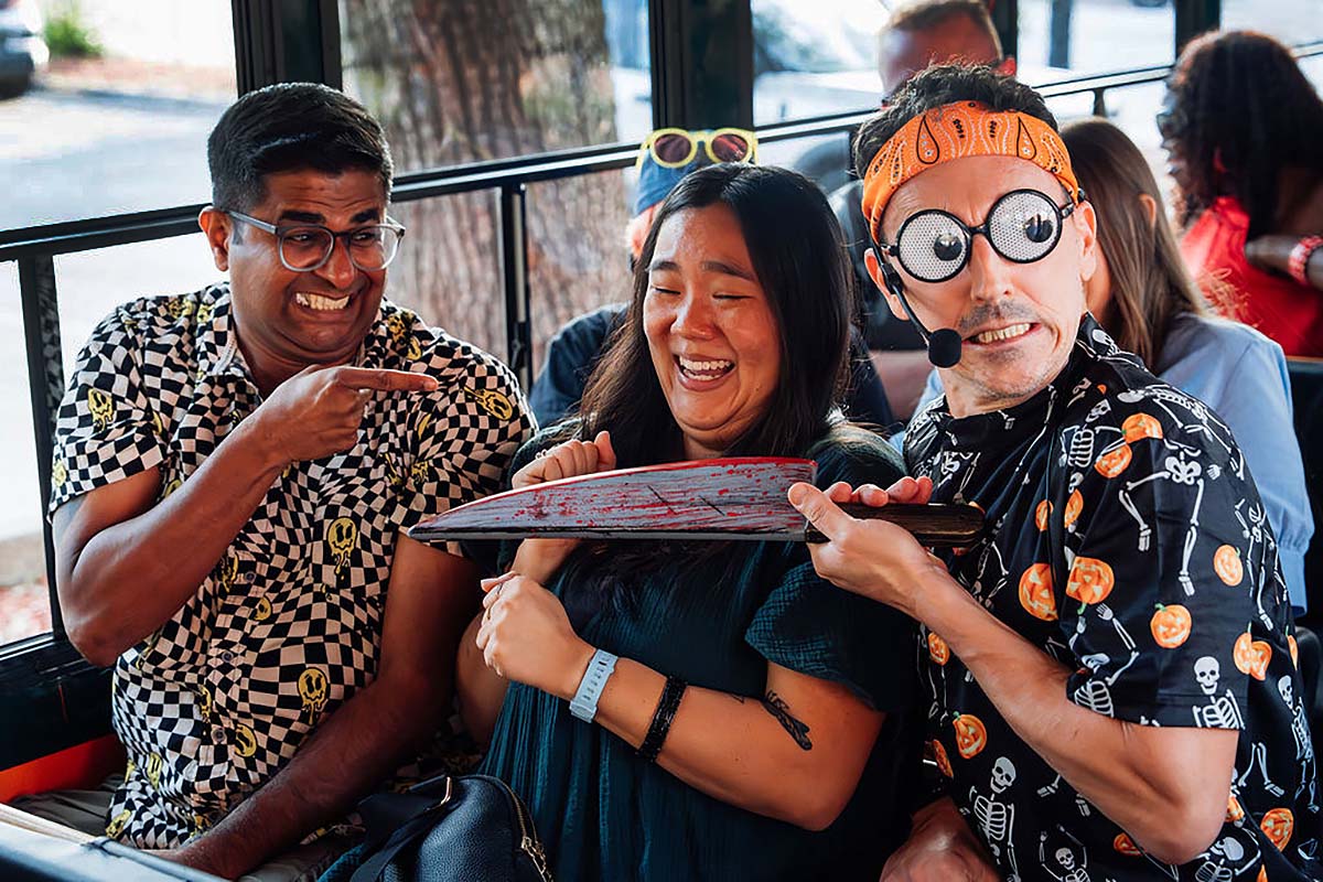 Ghost Tours for Morons guests and host