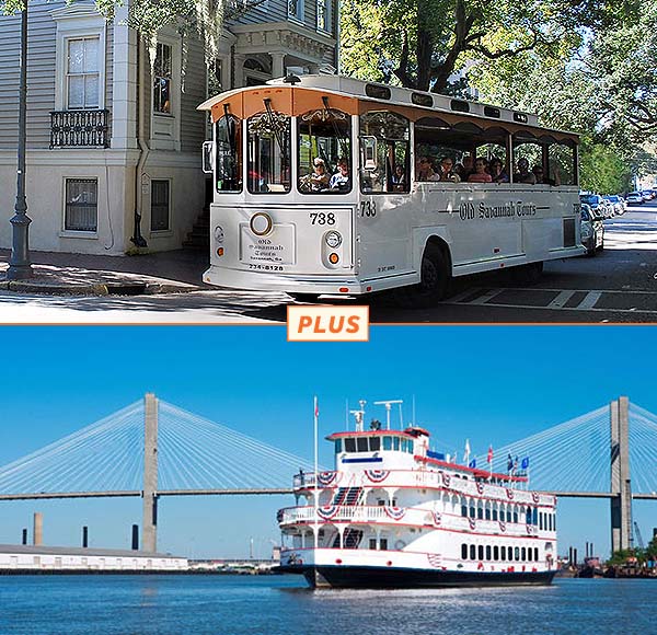 Old Savannah Historic Overview Tour & Savannah Riverboat