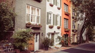 Washington DC Neighborhood Guide - townhouses in Washington DC Georgetown