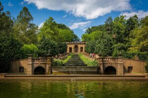 Meridian Hill Park in Washington DC