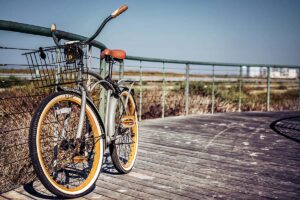 bike parked at Coronado Island