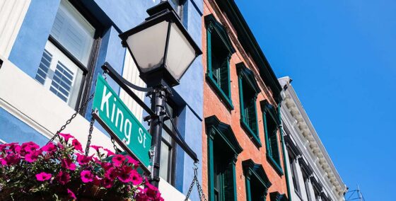 King Street in Charleston